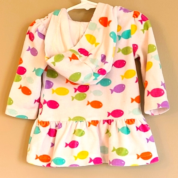 Baby Gap terry hooded cover up - Picture 2 of 4